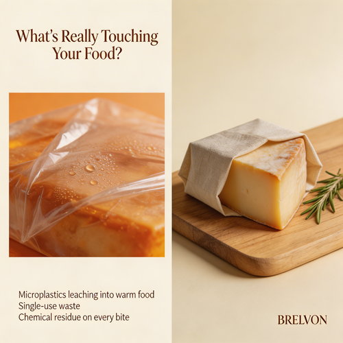 Brelvon Beeswax Food Wrap — The Natural Alternative to Plastic