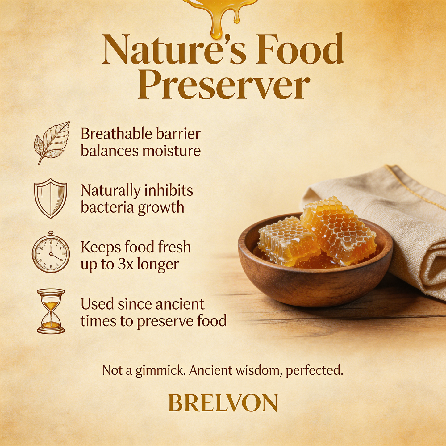 Brelvon Beeswax Food Wrap — The Natural Alternative to Plastic